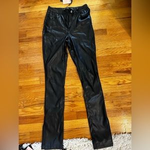 Pretty little thing leather pants